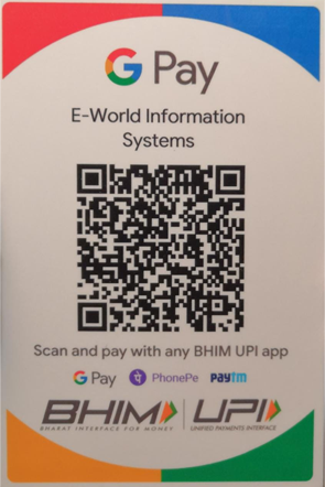 Eworld Gpay Qr